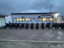 Parc moto du CFM Ledenon près de Nîmes