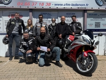 Permis a2 circuit de Lédenon