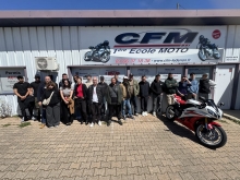 Permis moto circuit de Lédenon