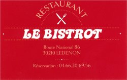 Restaurant Le Bistrot, partenaire du CFM Lédenon
